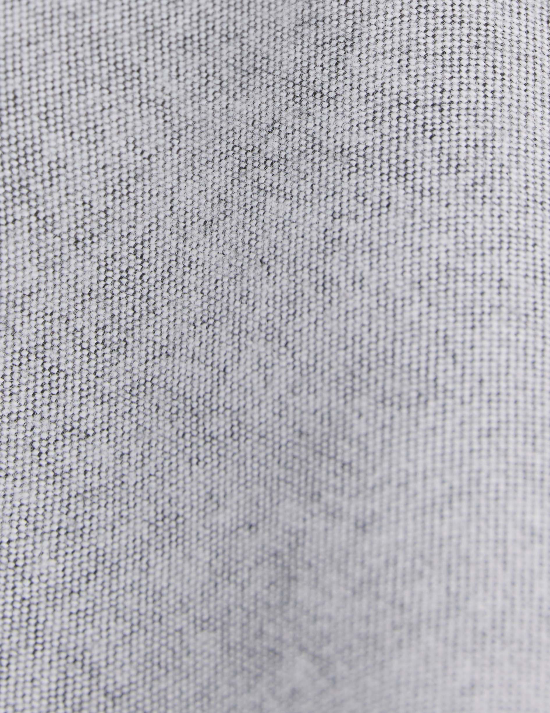 Chemise Auguste gris - Oxford gratté - Col Français