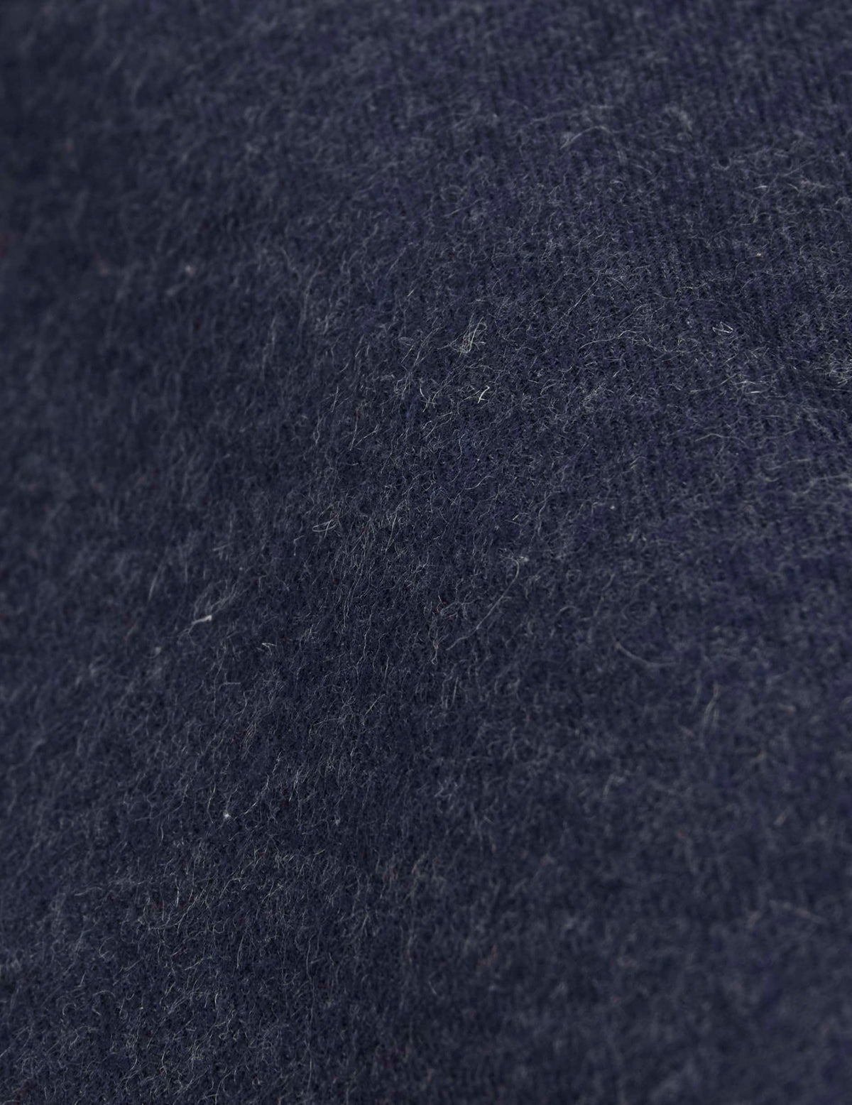 Chemise Carl en flanelle bleu marine - Flanelle - Col Carl