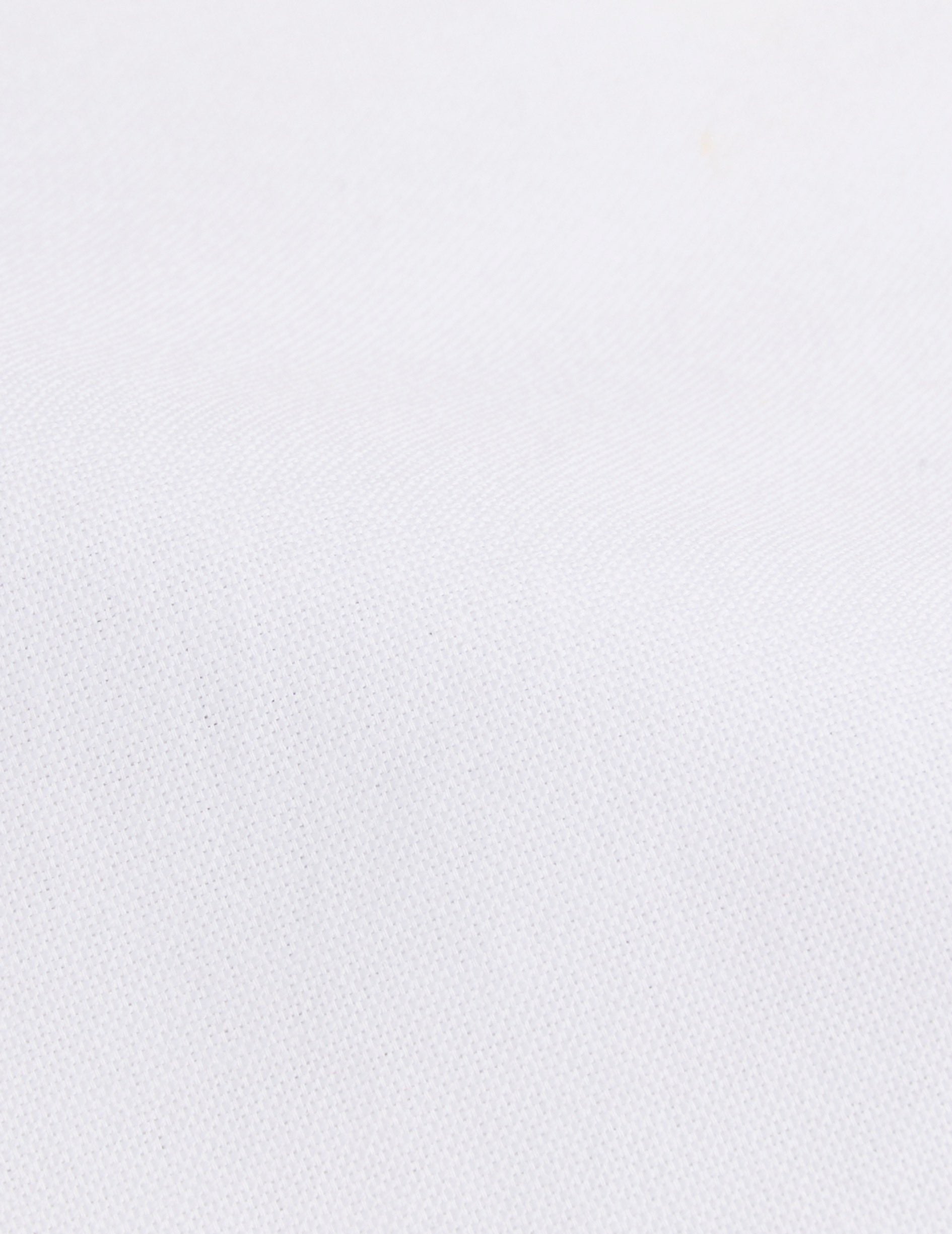 Chemise mixte Hugo blanche - Popeline - Col Figaret