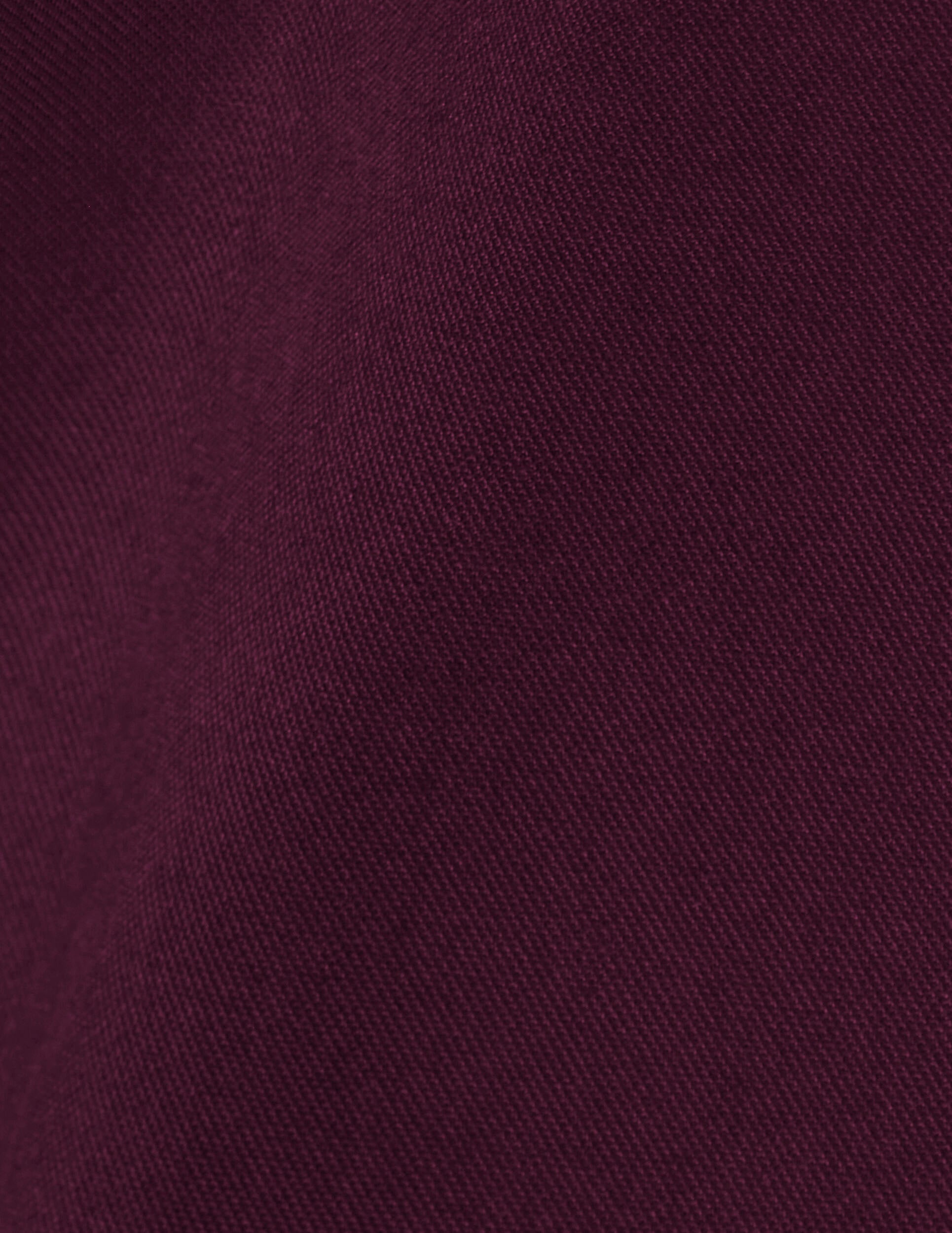 Chemise Innaée en lyocell bordeaux - Lyocell - Col Droit montant pointe