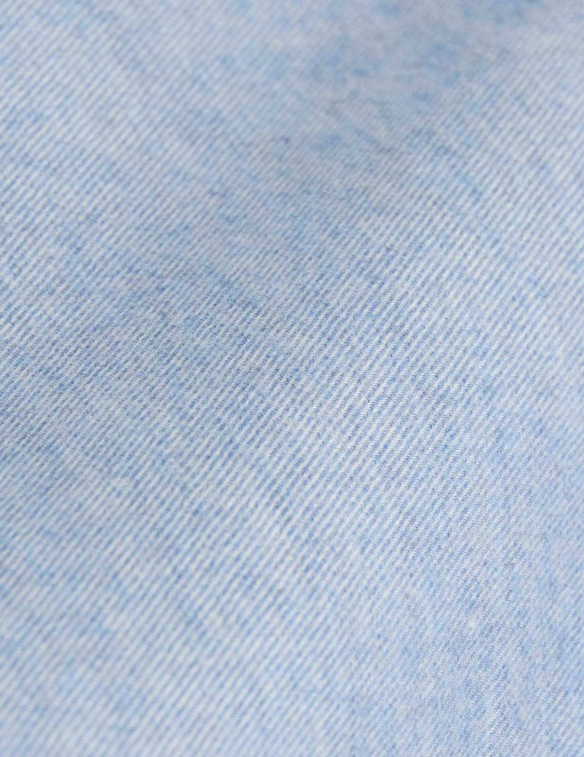 Chemise Irwin en flanelle et cachemire bleu clair - Flanelle - Col Prodigieux