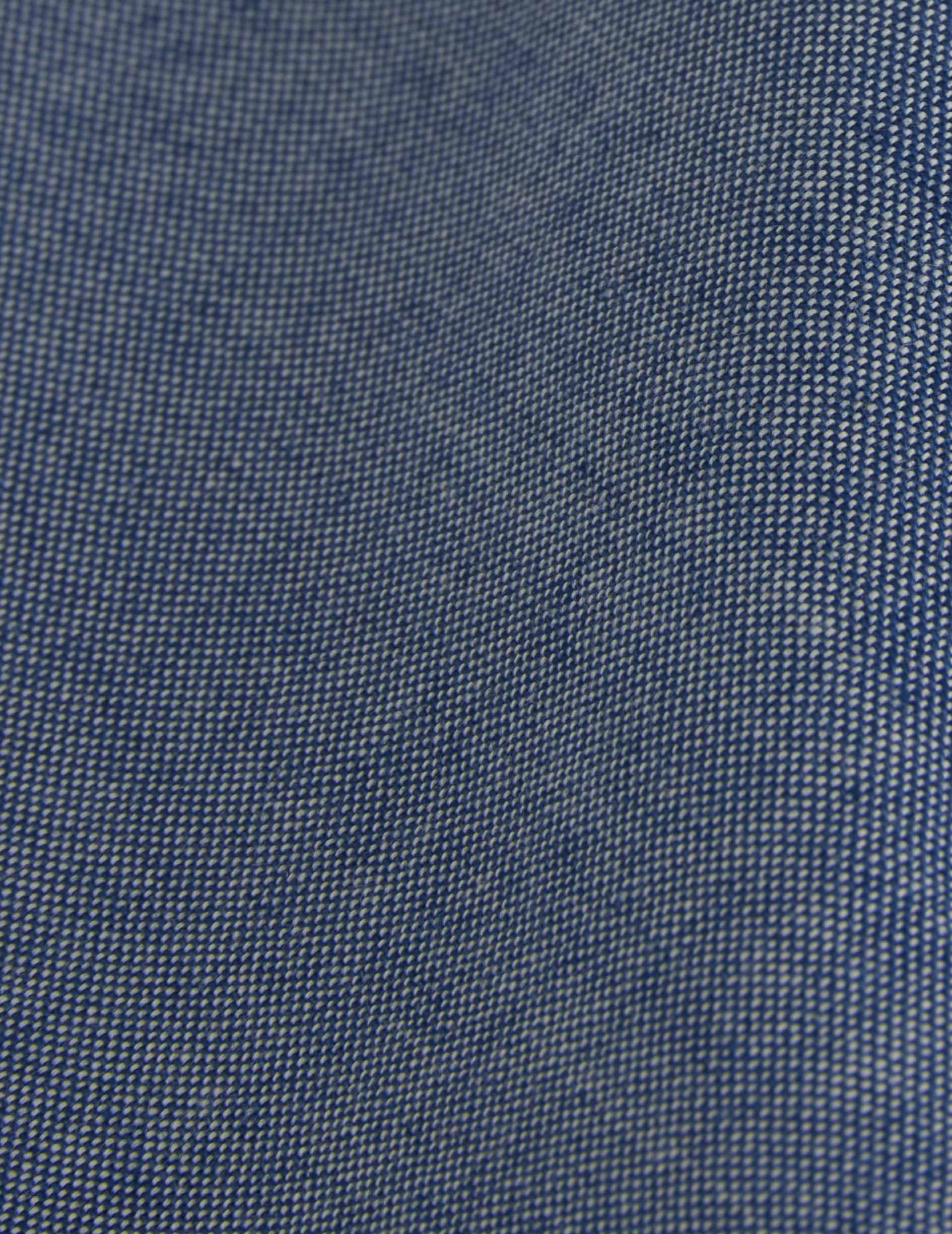 Chemise Laurine en denim bleu - Denim - Col Victorien