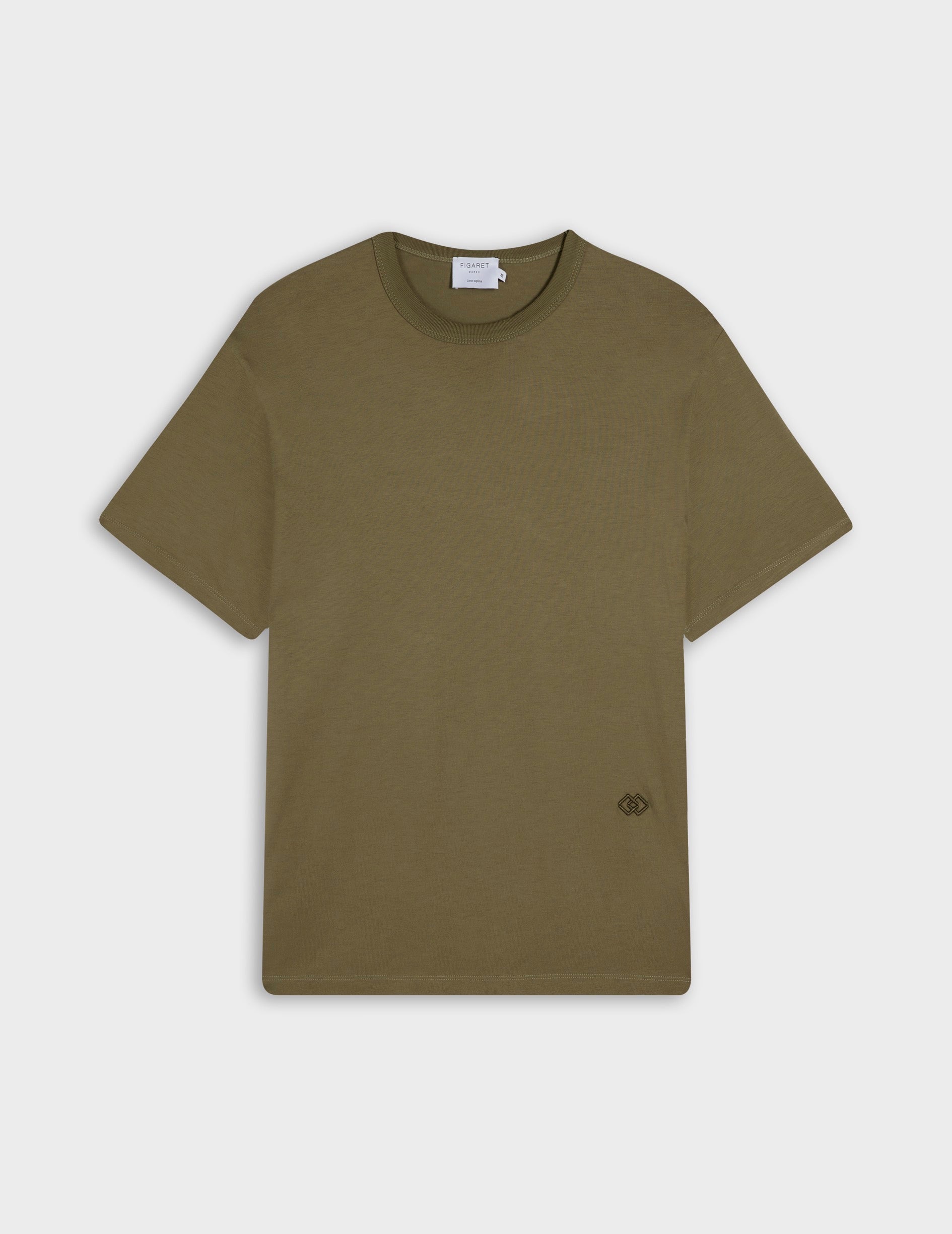 T-shirt Marcel en coton Supima kaki