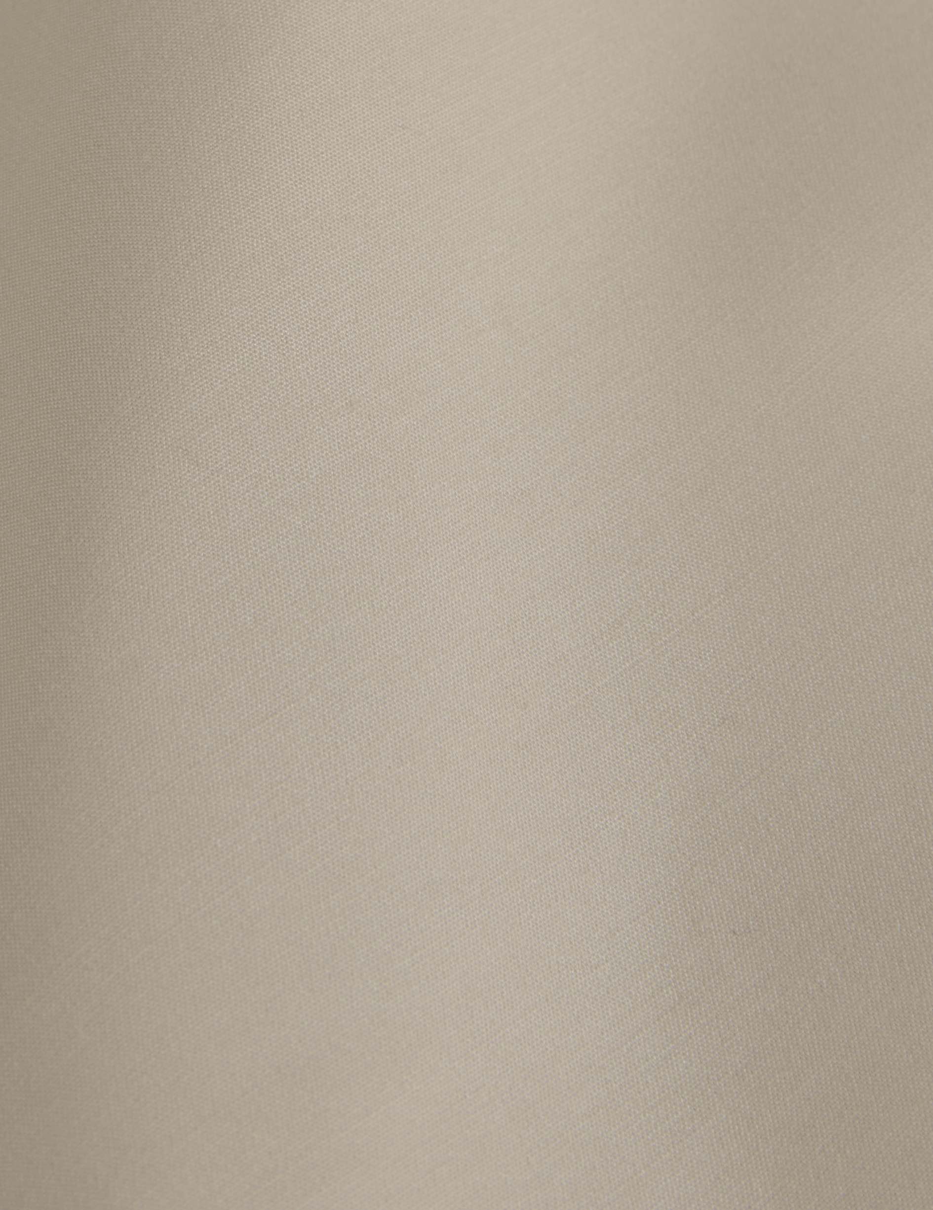 Chemise Mélinda beige - Popeline - Col Italien