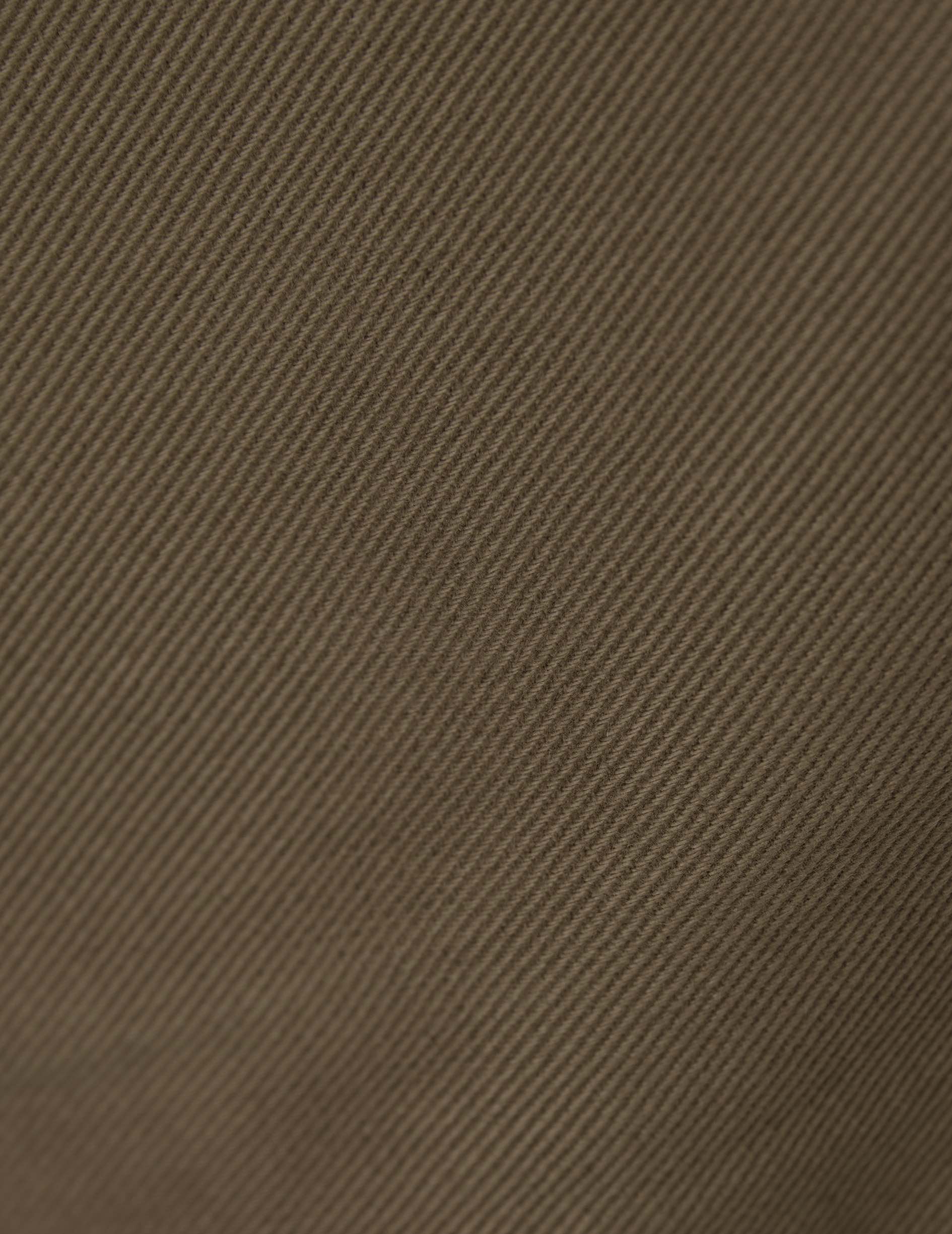 Surchemise Milan camel - Twill - Col Chemise