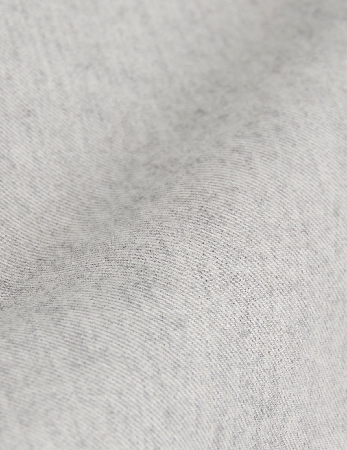 Light grey flannel and cashmere Néandro shirt - Flannel - Prodigious Collar