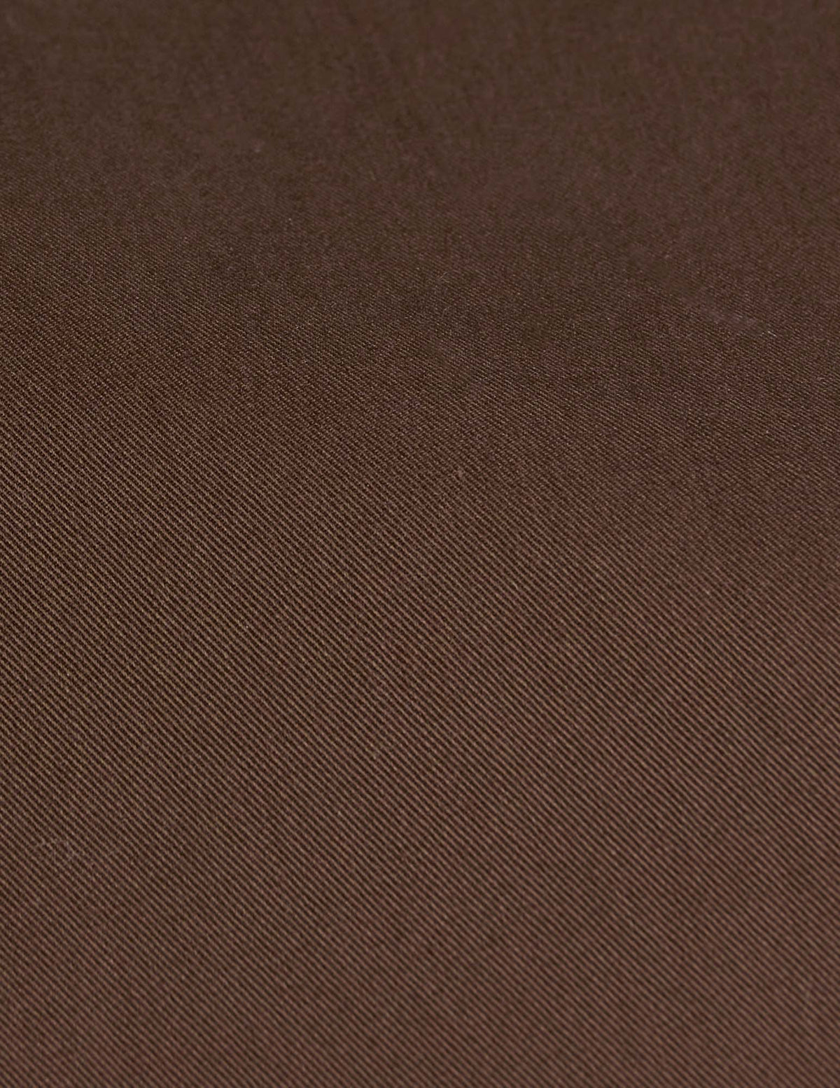 Brown Normann popover shirt - Twill - Shark Collar