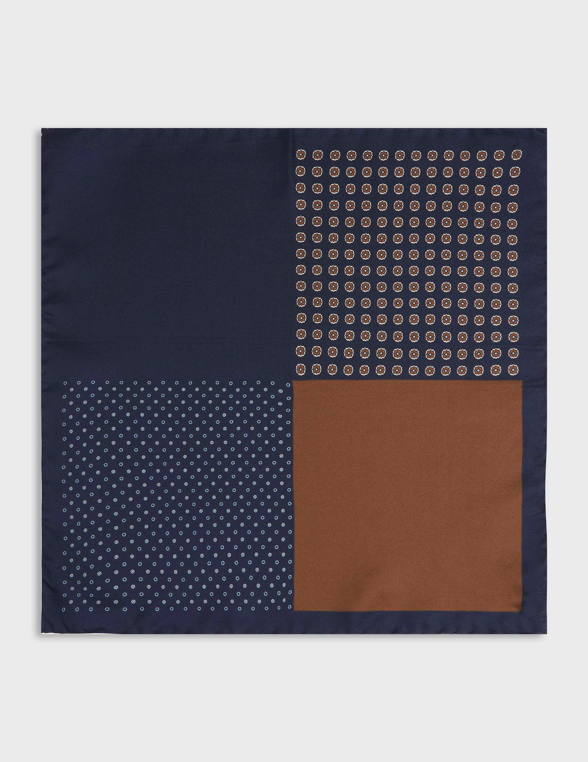 Pochette en soie 4 faces