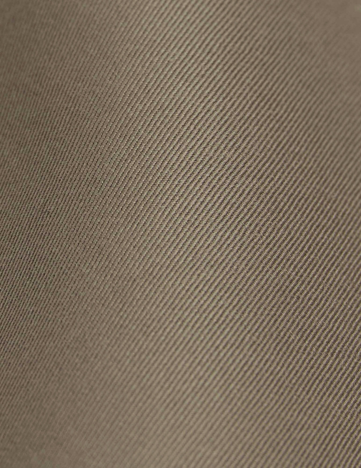 Chemise Pio taupe - Twill - Col Transformable