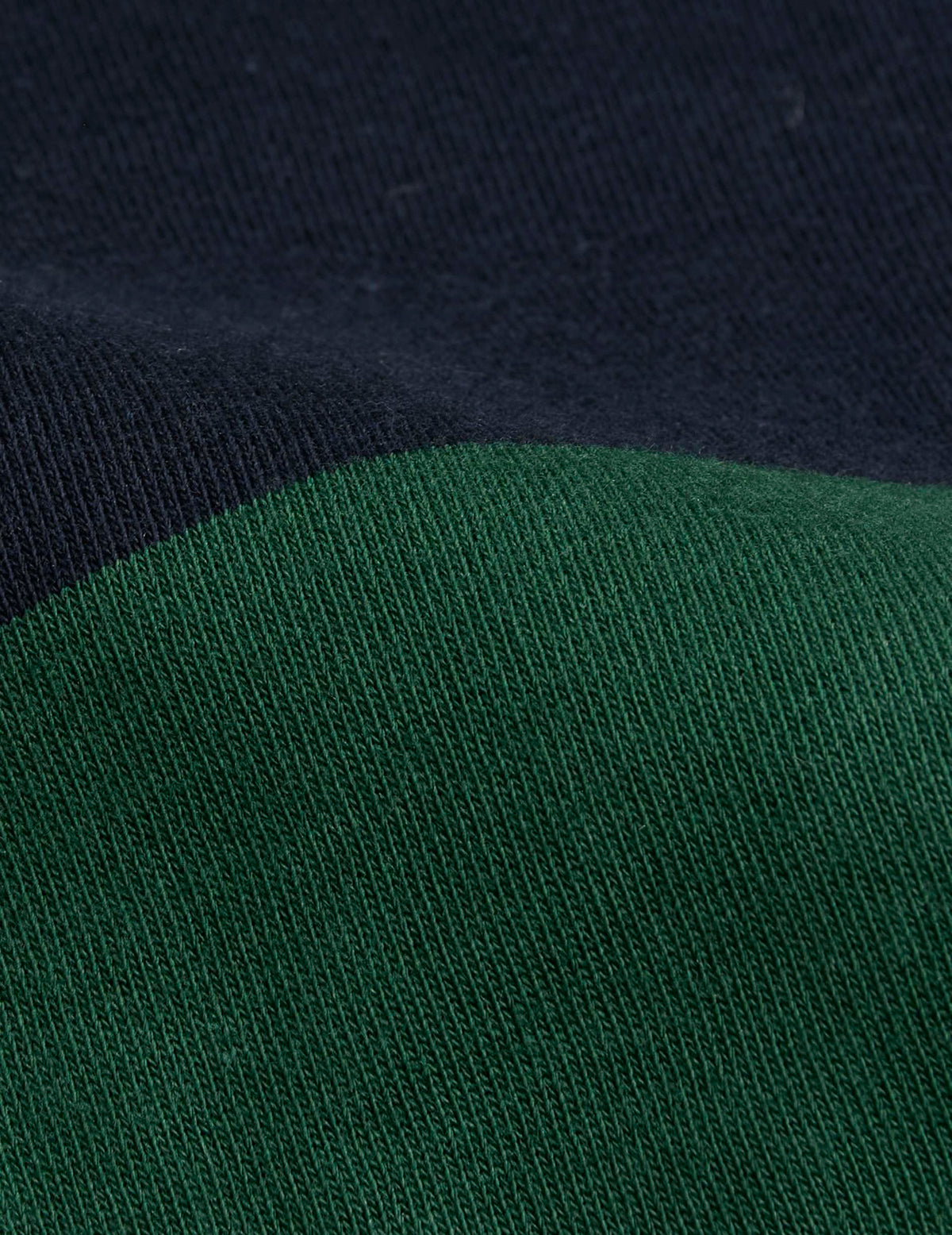 T-shirt Prosper en coton rayé marine et vert