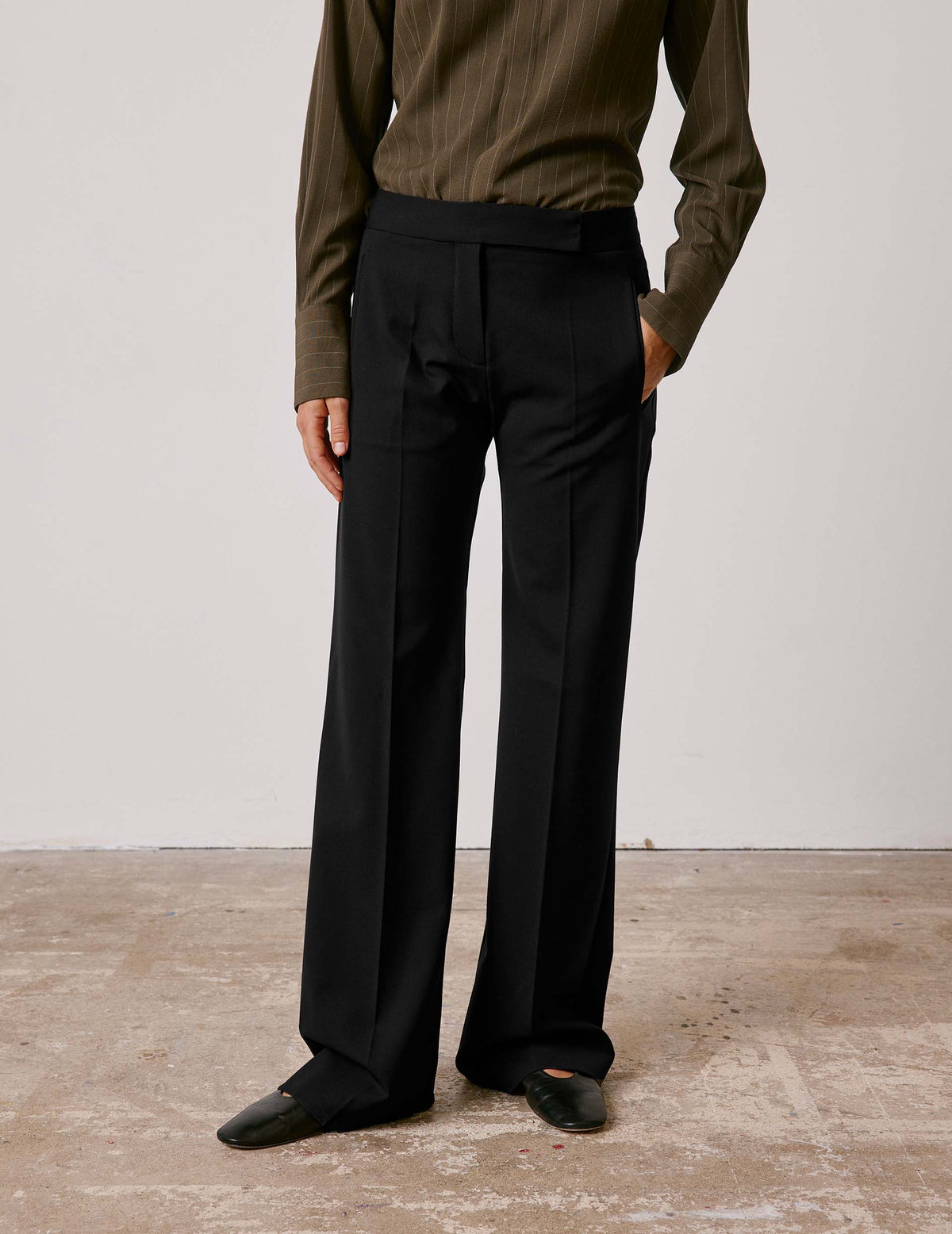 Pantalon de costume Prue noir