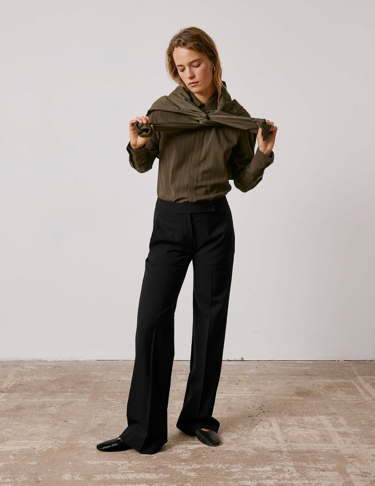 Pantalon de costume Prue noir