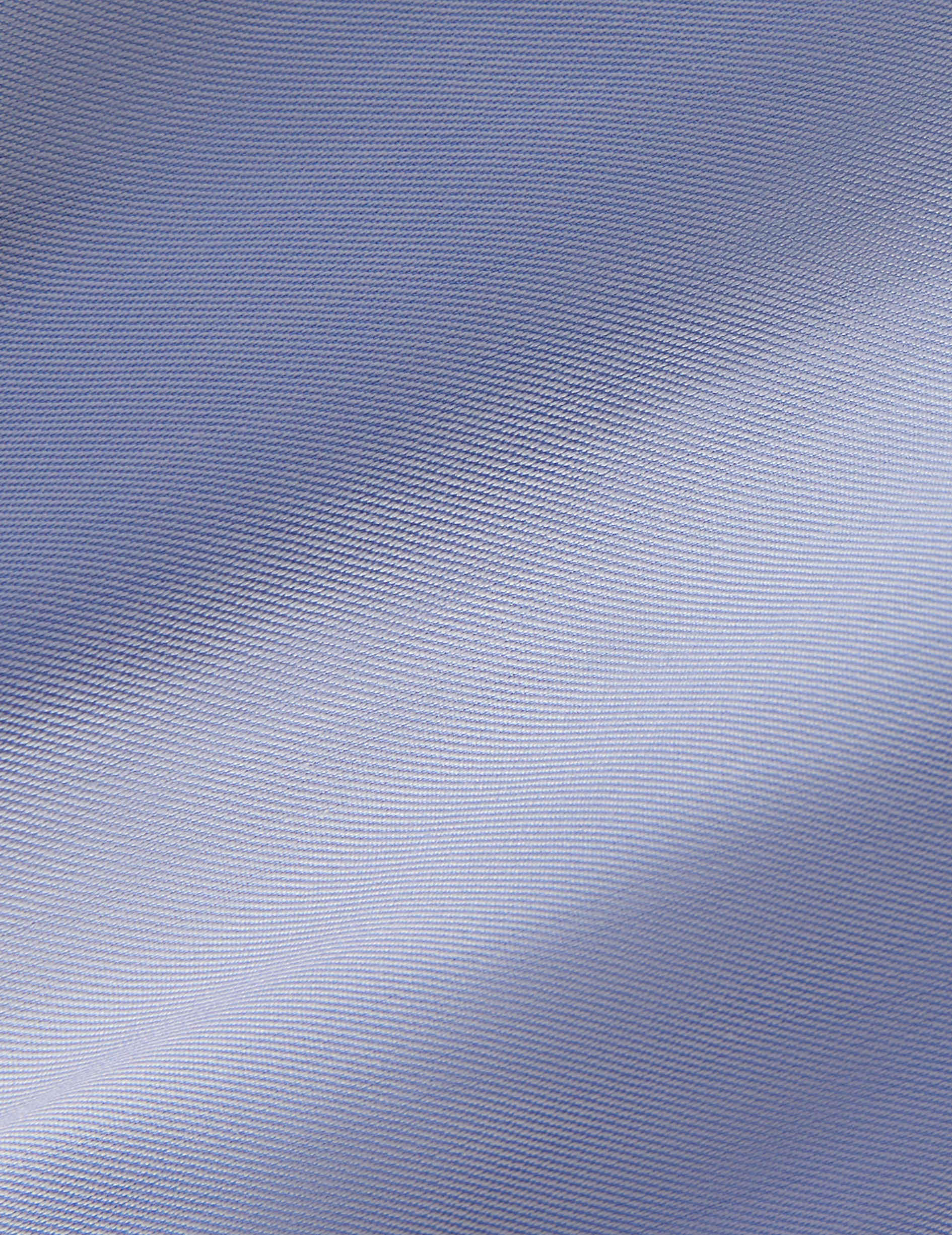 Chemise Classique bleue - Twill - Col Figaret