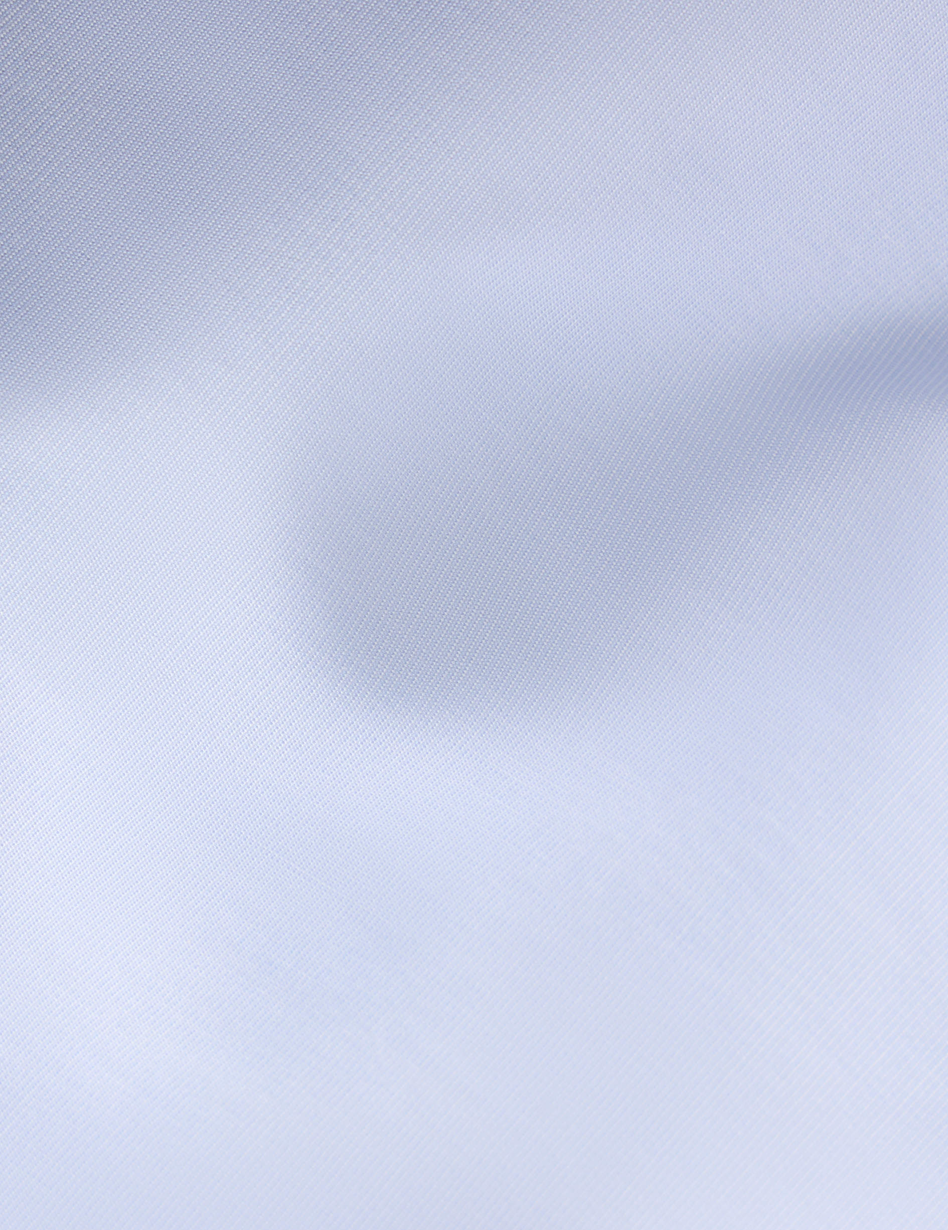 Chemise Ajustée bleue - Fil-à-fil - Col Fin