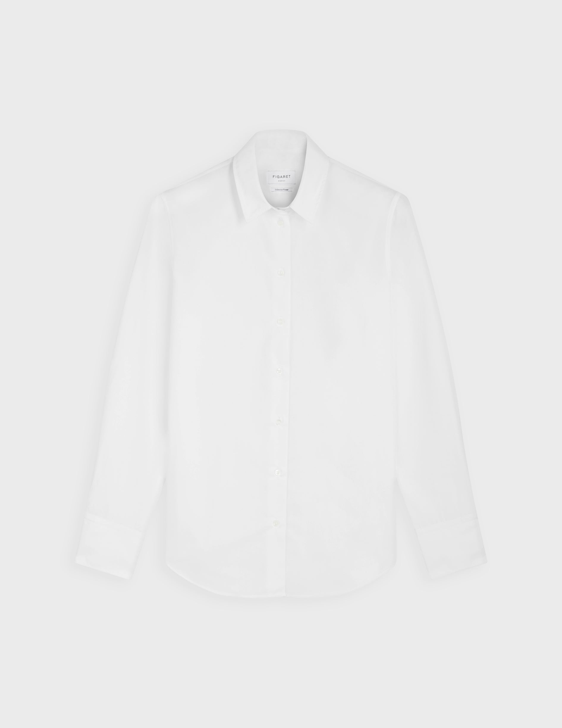 Chemise Marion Voyage blanche - Popeline - Repassage facile