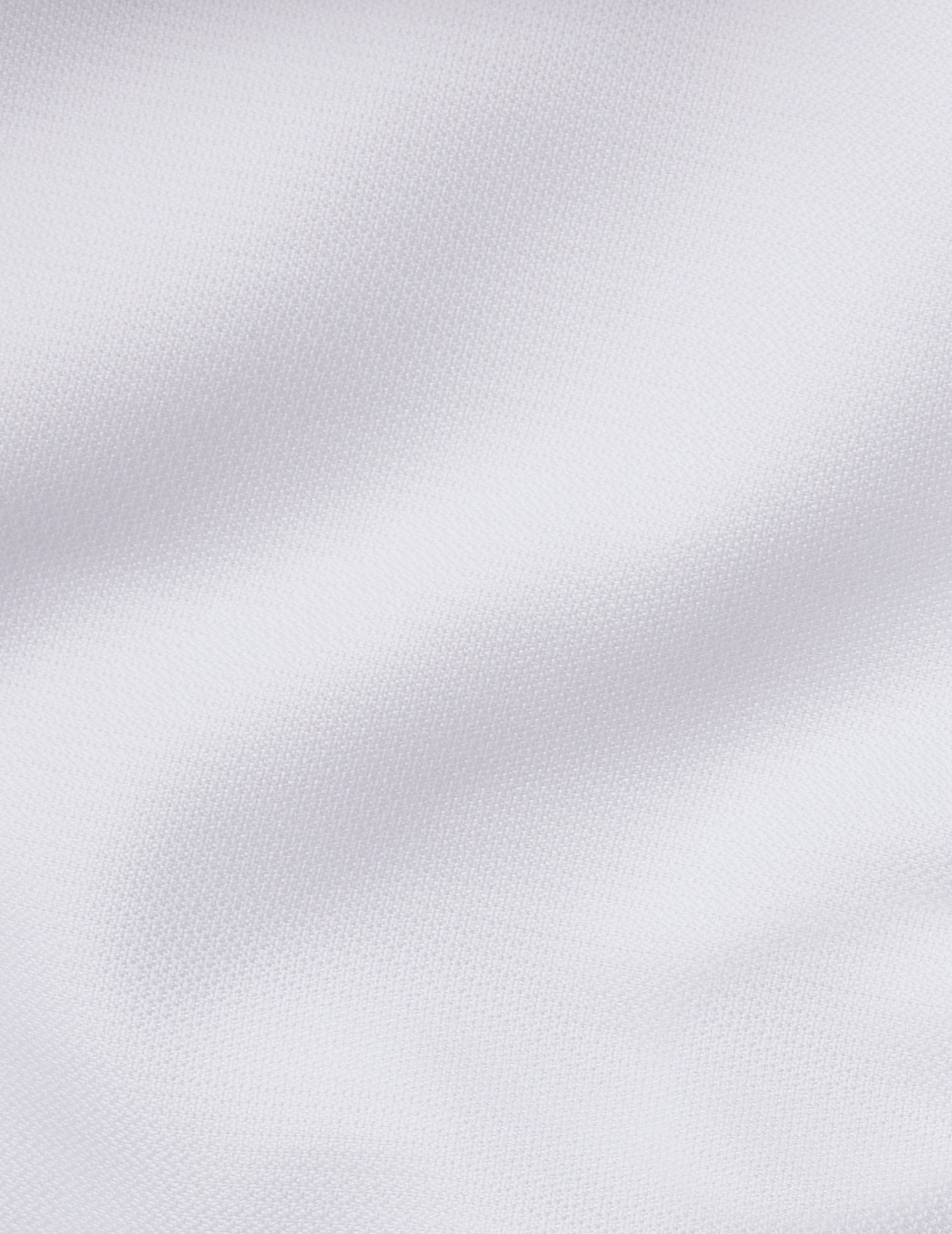 Chemise Ajustée blanche - Façonné - Col Figaret