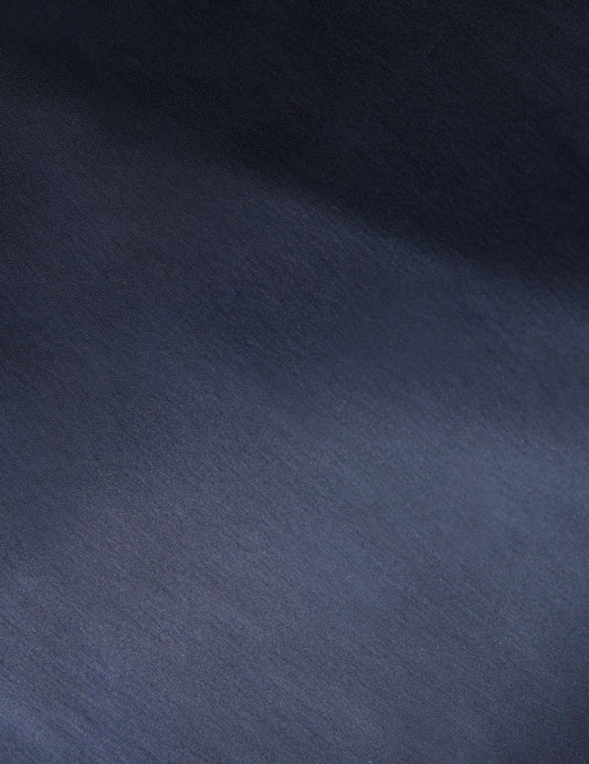 Chemise Semi-ajustée stretch bleu marine