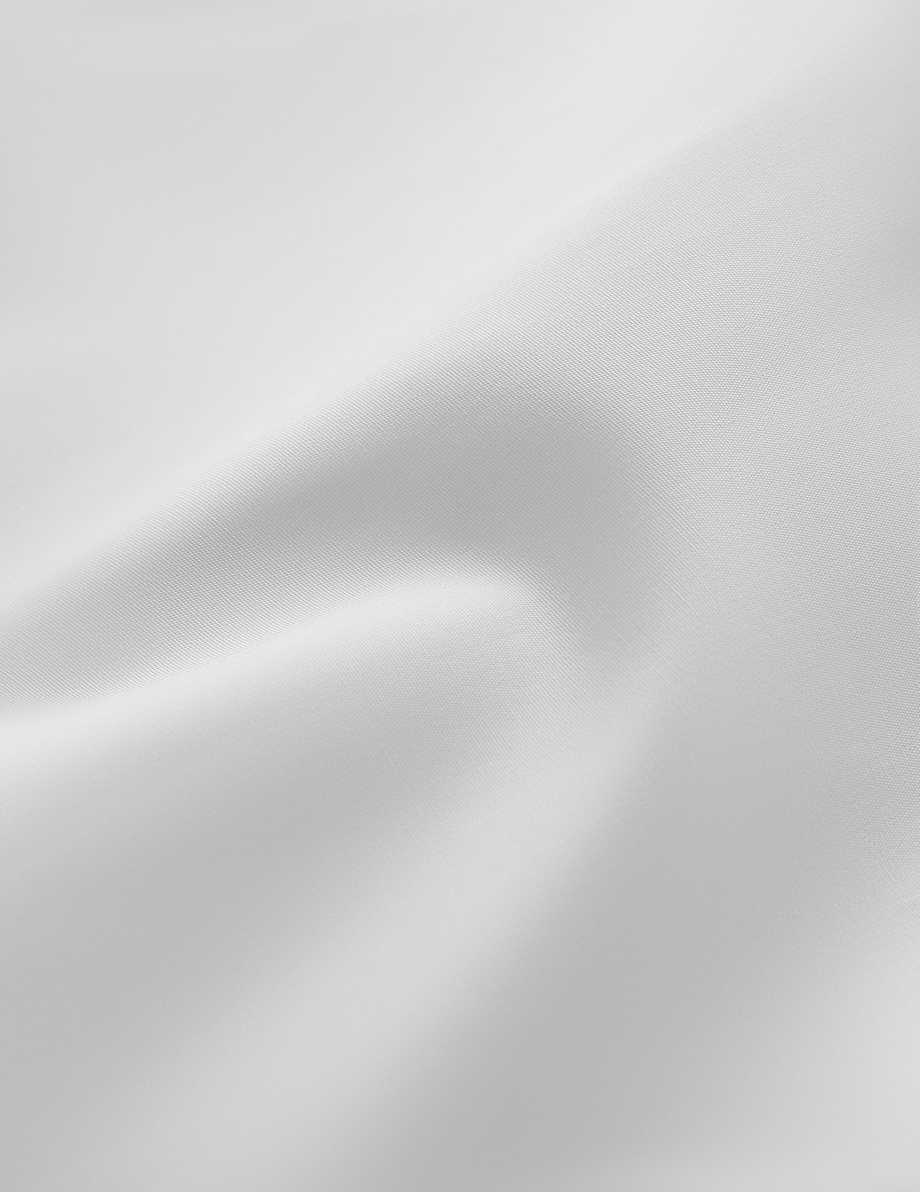 Chemise Ajustée blanche - Popeline - Col Italien