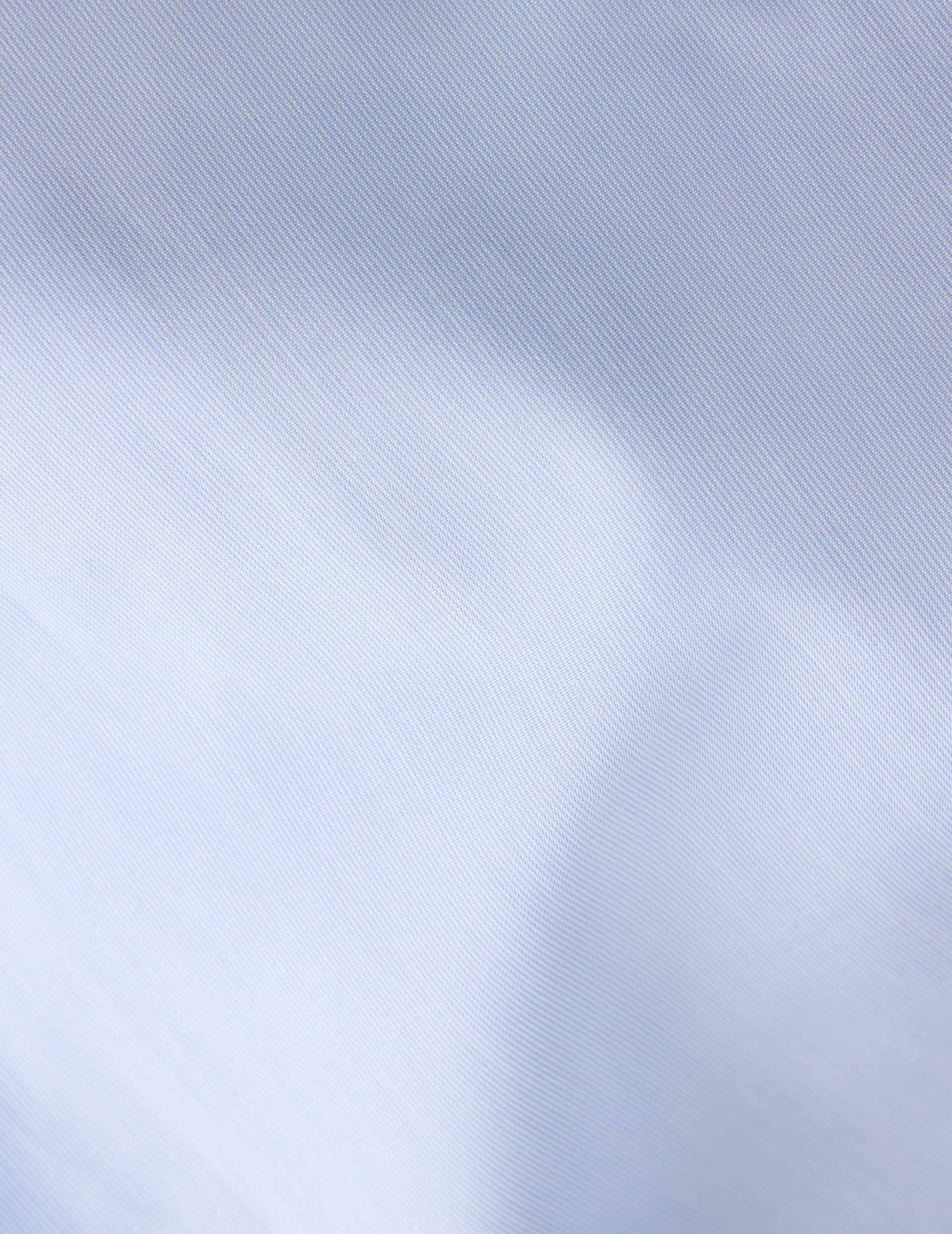 Chemise Semi-ajustée rayée bleue - Popeline - Col Figaret