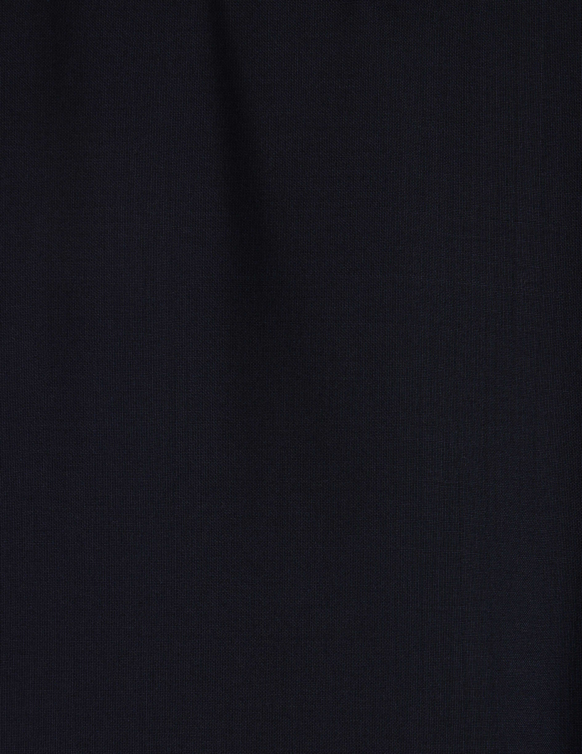 Midnight blue wool canvas Fabrice suit trousers