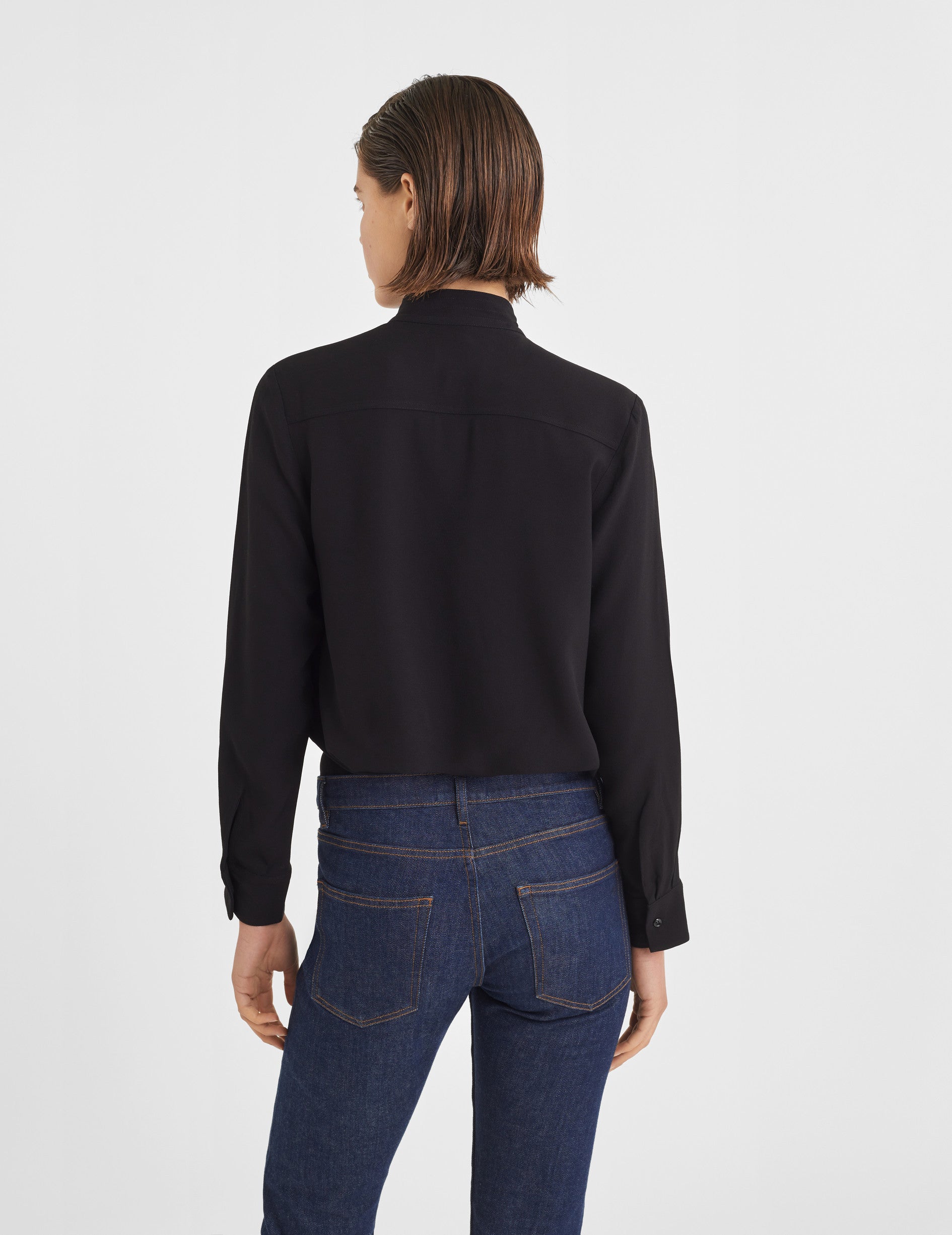 Blouse Candy noire - Crêpe