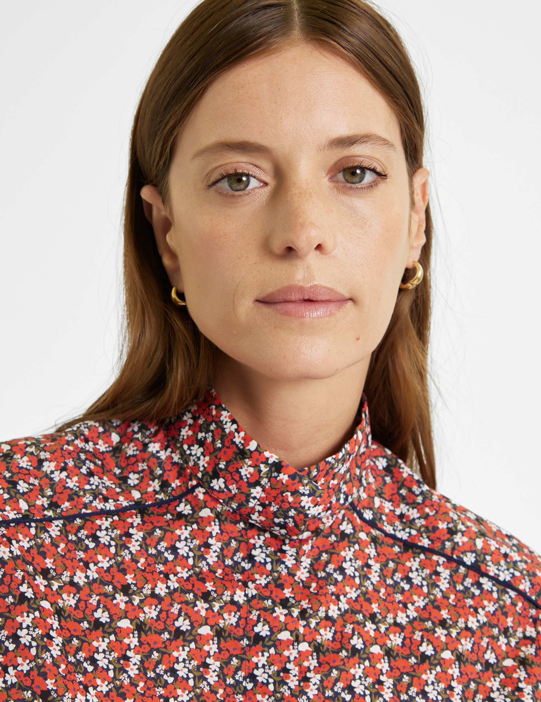 Erina liberty print shirt - Poplin