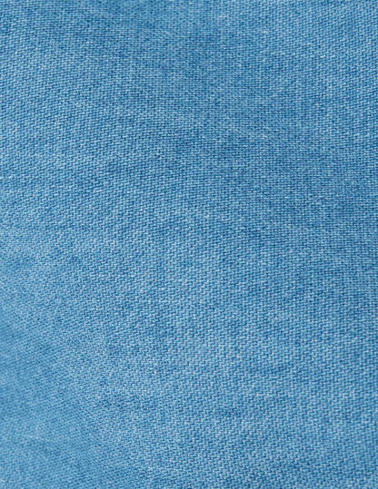 Chemise Carl en denim bleu