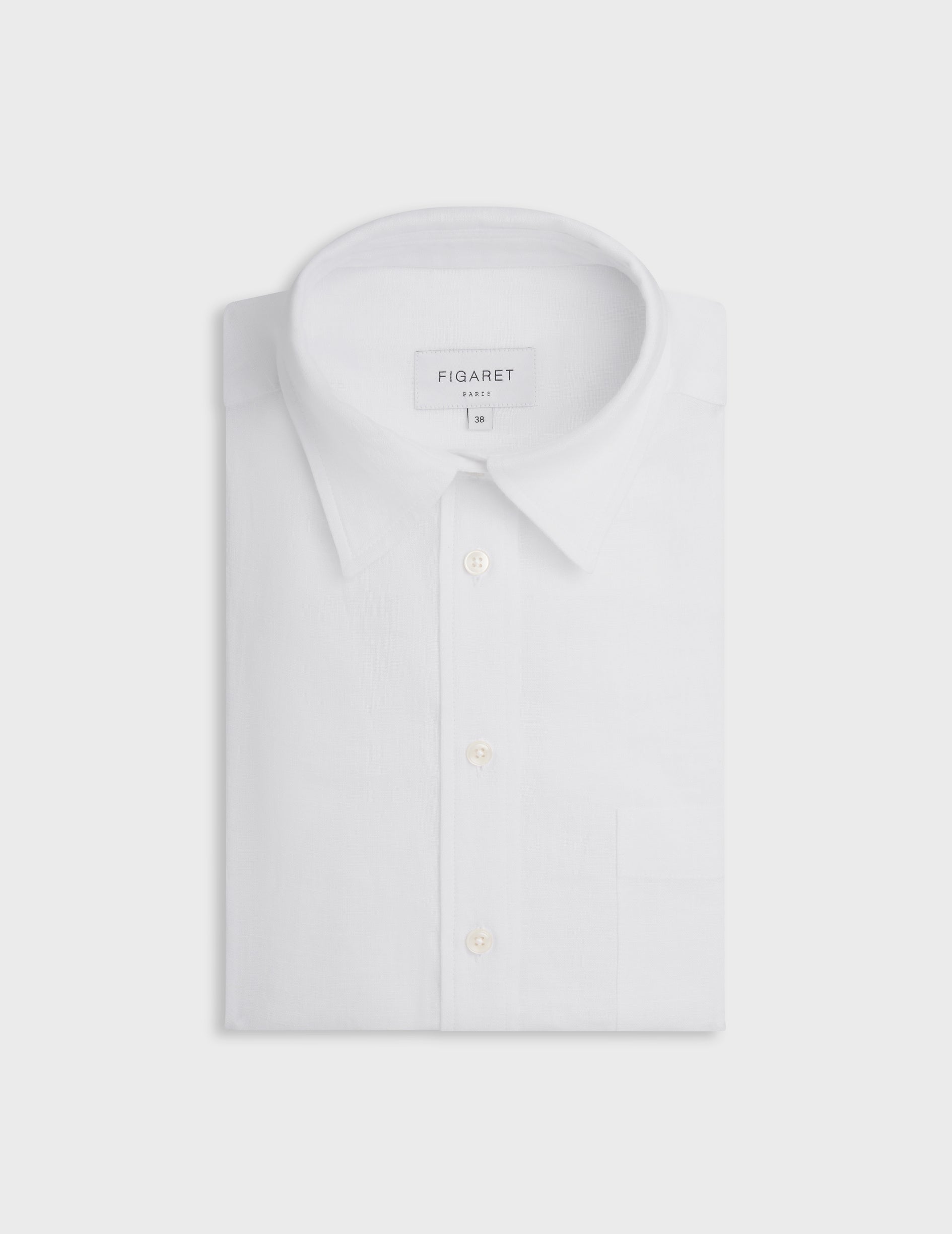 Charlotte white linen shirt - Linen