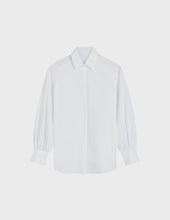 white Oversized Cassie Shirt