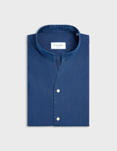Navy blue denim Carl shirt