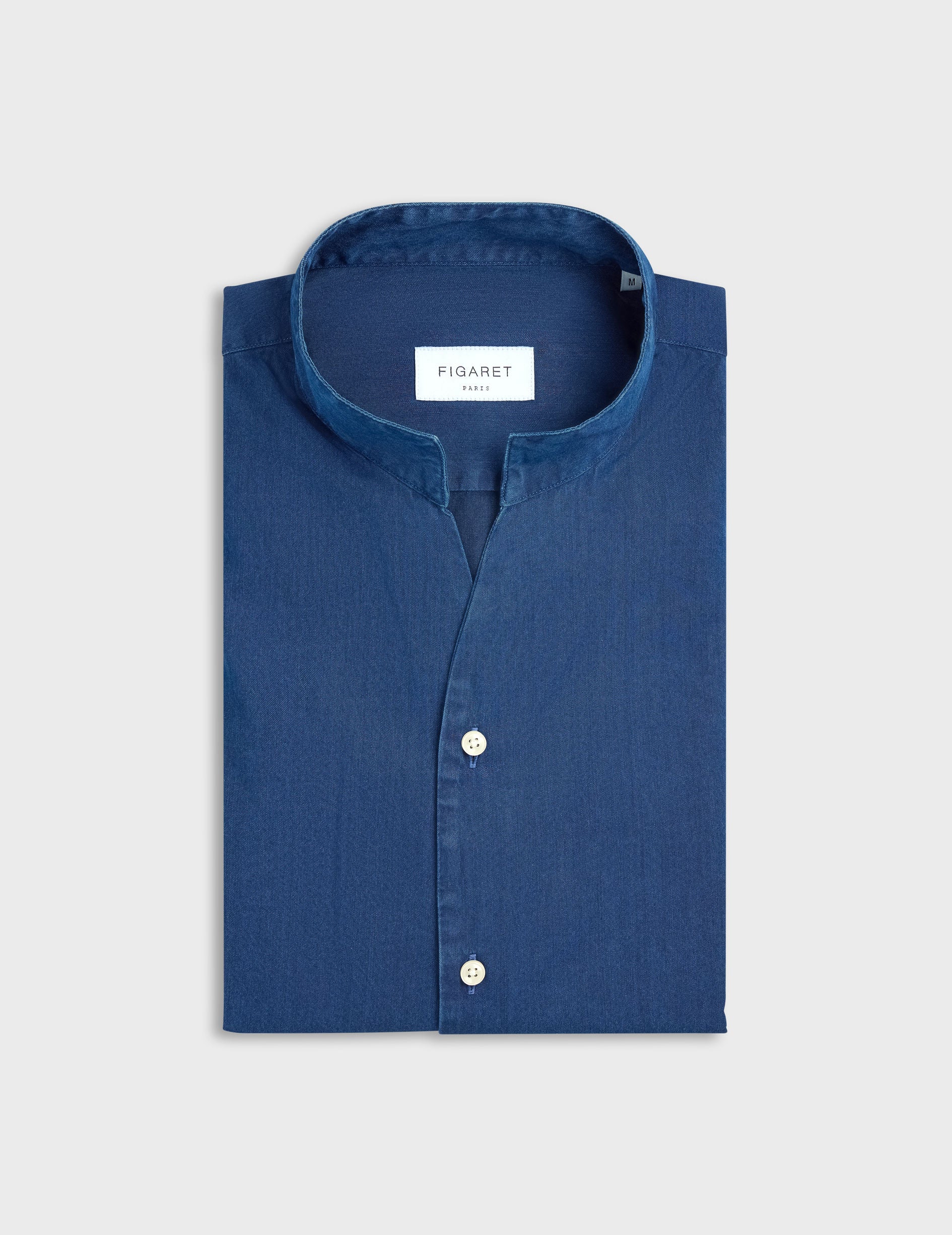 Navy blue denim Carl shirt