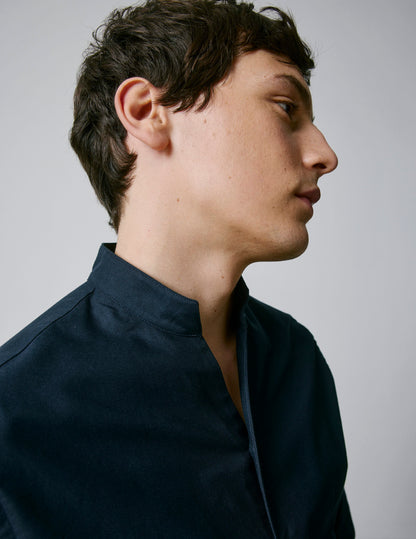 Chemise Carl bleu marine