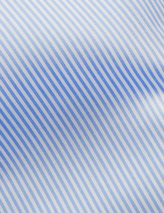 Classic blue striped shirt