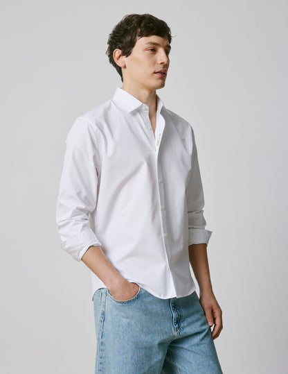 Unisex white "Je t'aime" shirt