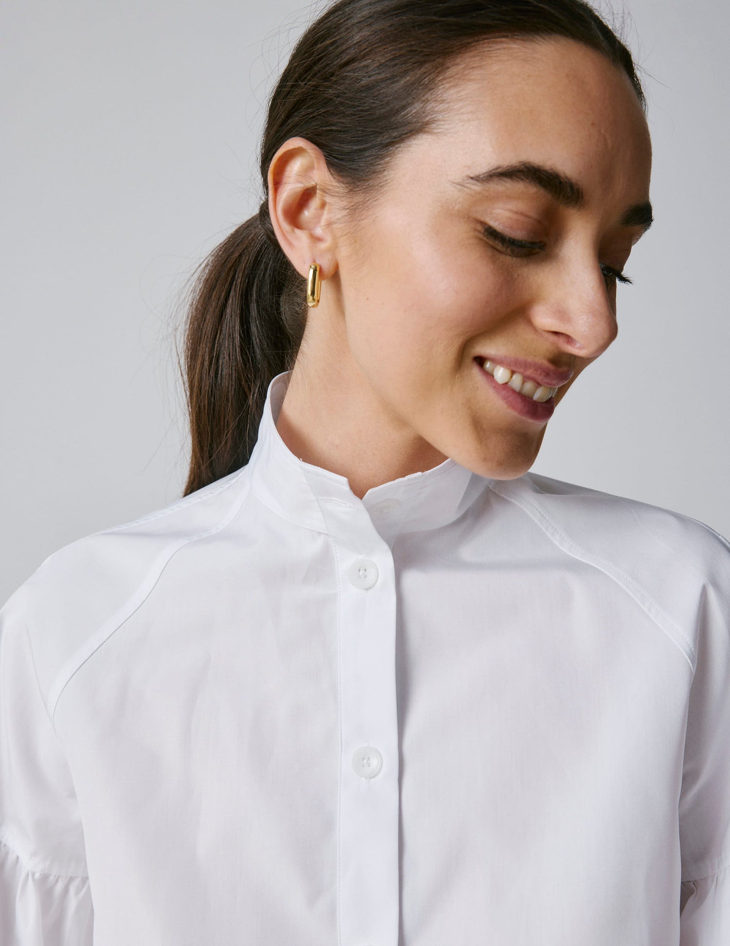 White Esmée shirt - Poplin#4