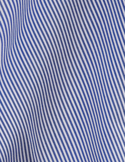 Chemise Classique rayée bleue