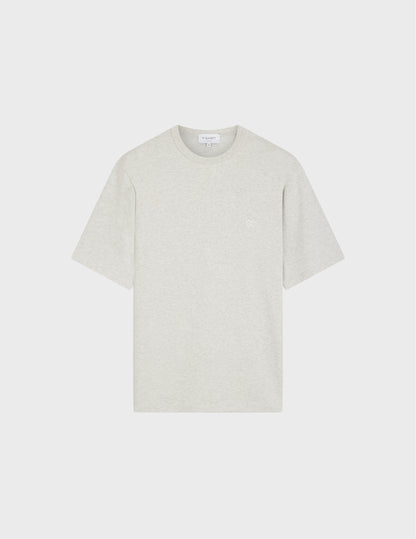 T-shirt Benny en coton gris clair