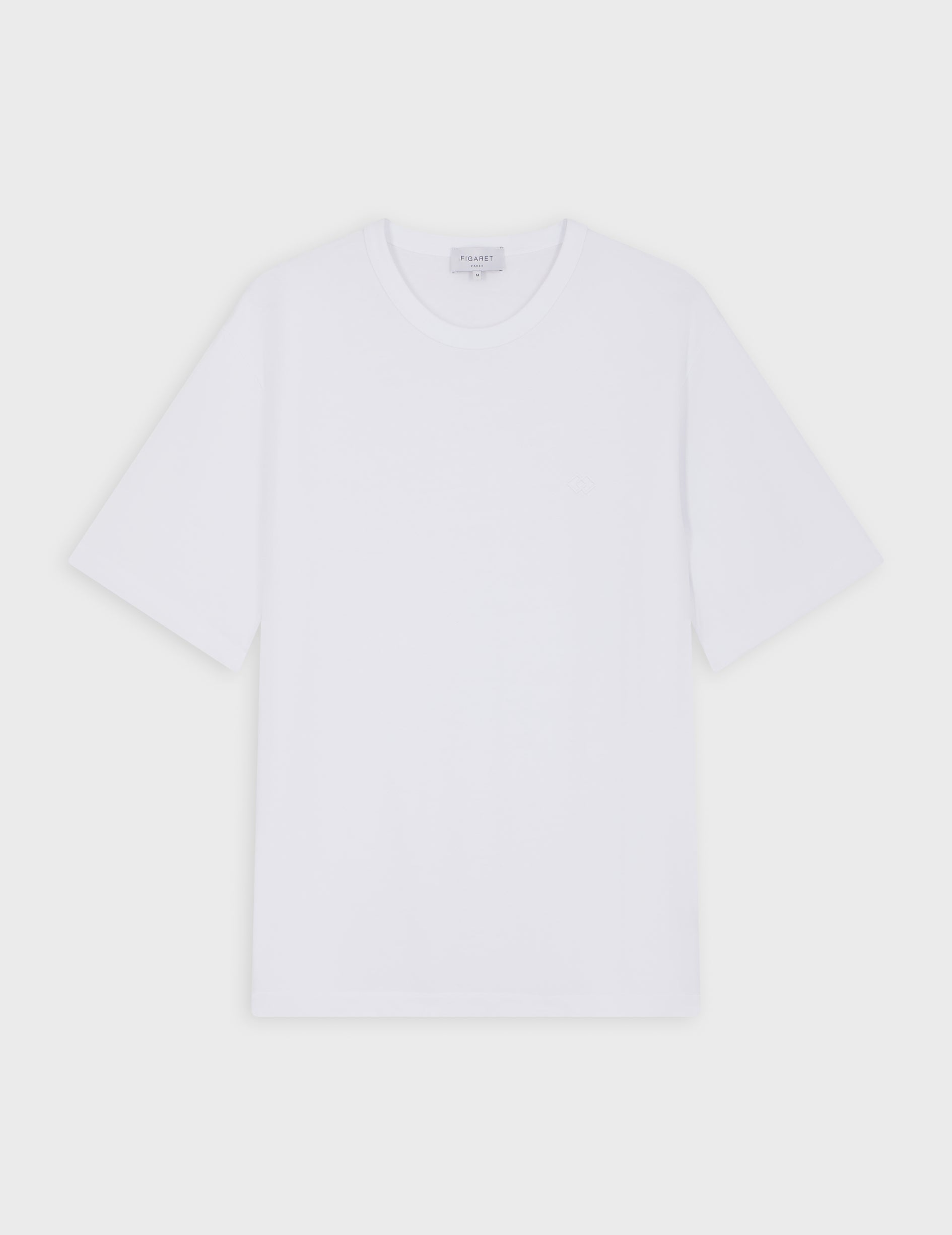 T-shirt Benny en coton blanc