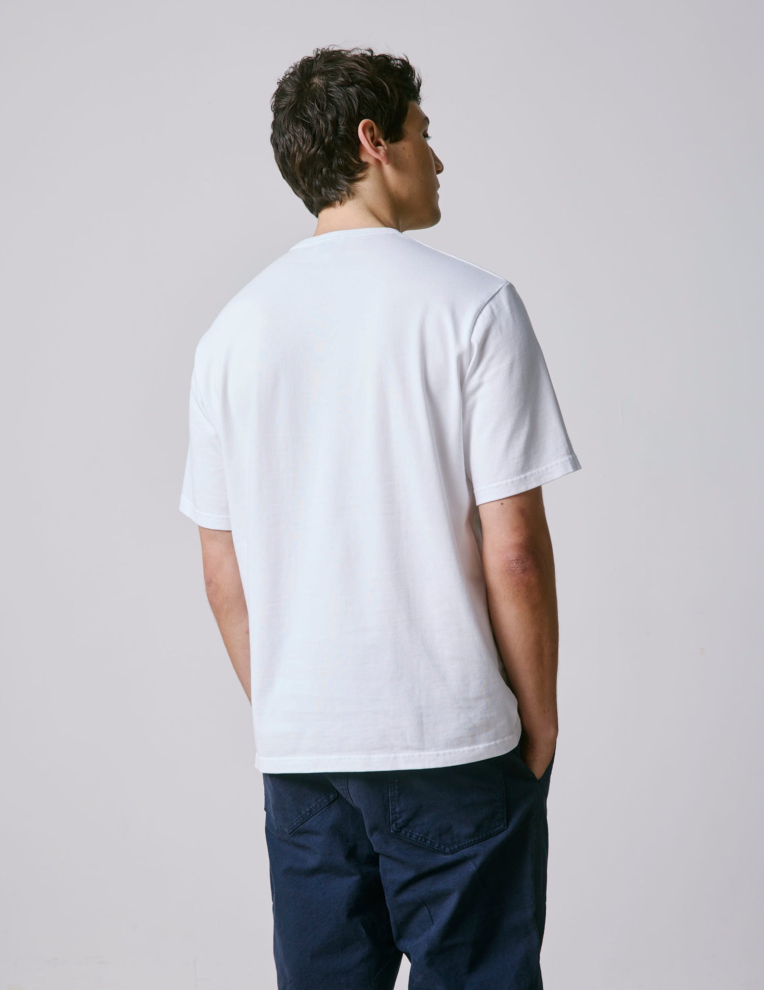 T-shirt Benny en coton blanc