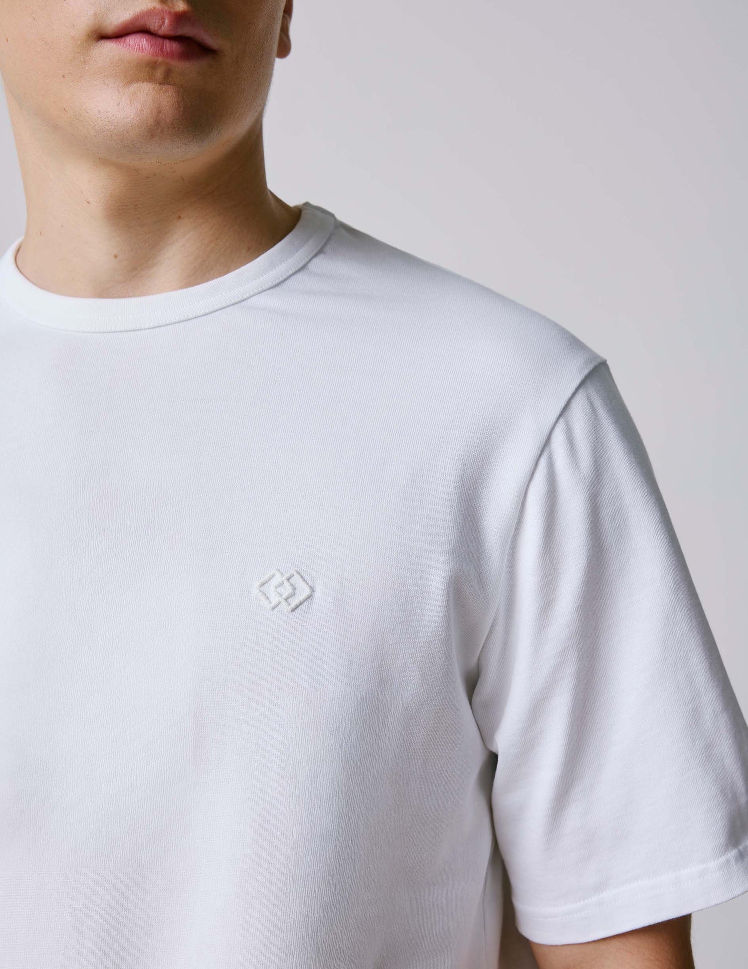 T-shirt Benny en coton blanc