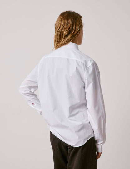 Unisex white "Je t'aime" shirt