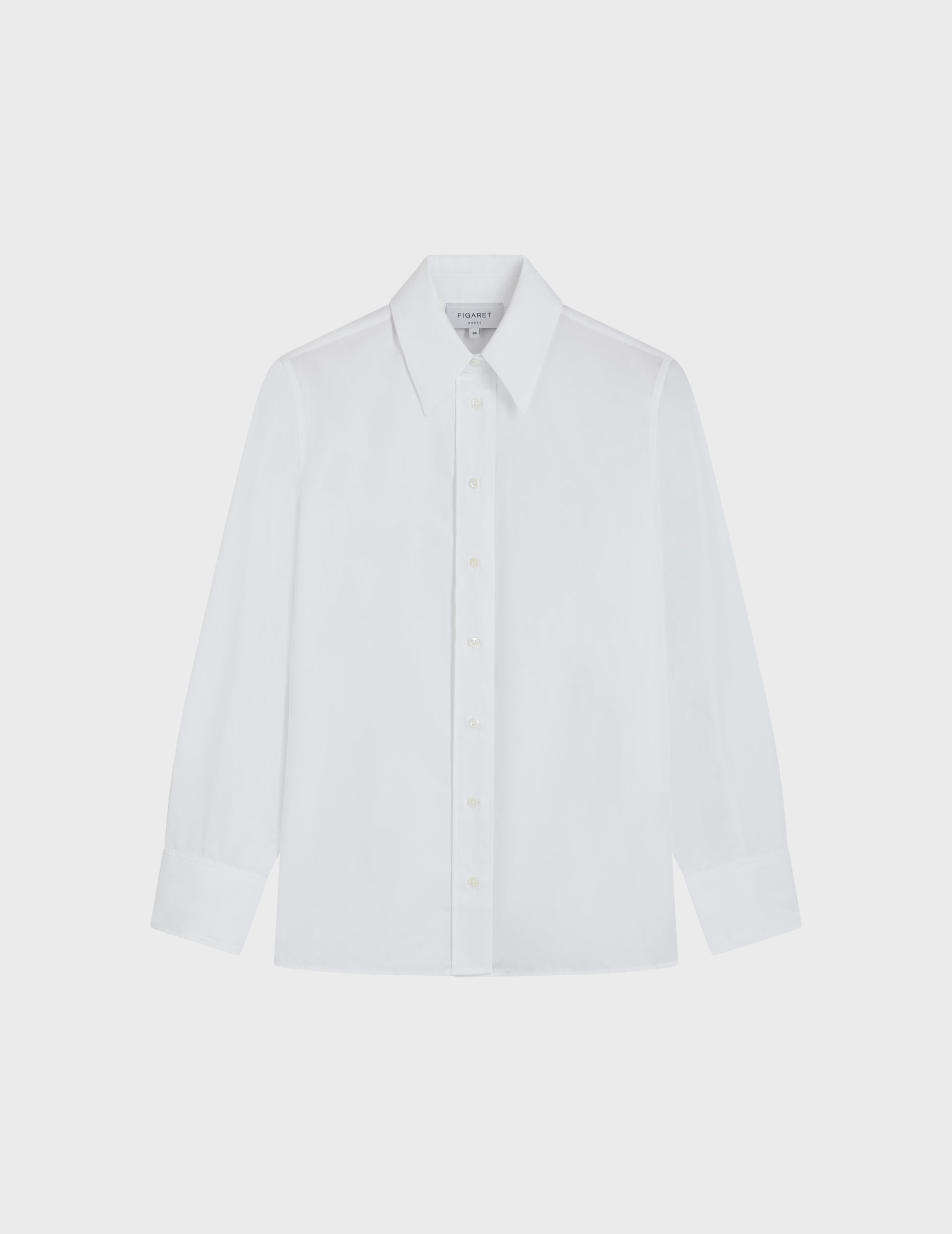 White Fanny shirt - Poplin