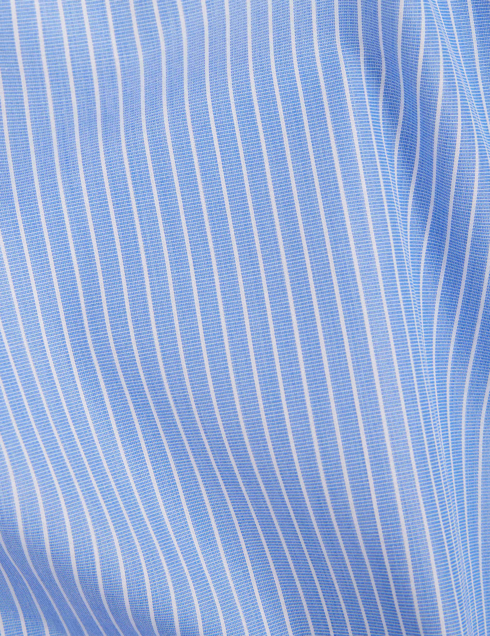 Blue striped Corinne shirt - Wire to wire