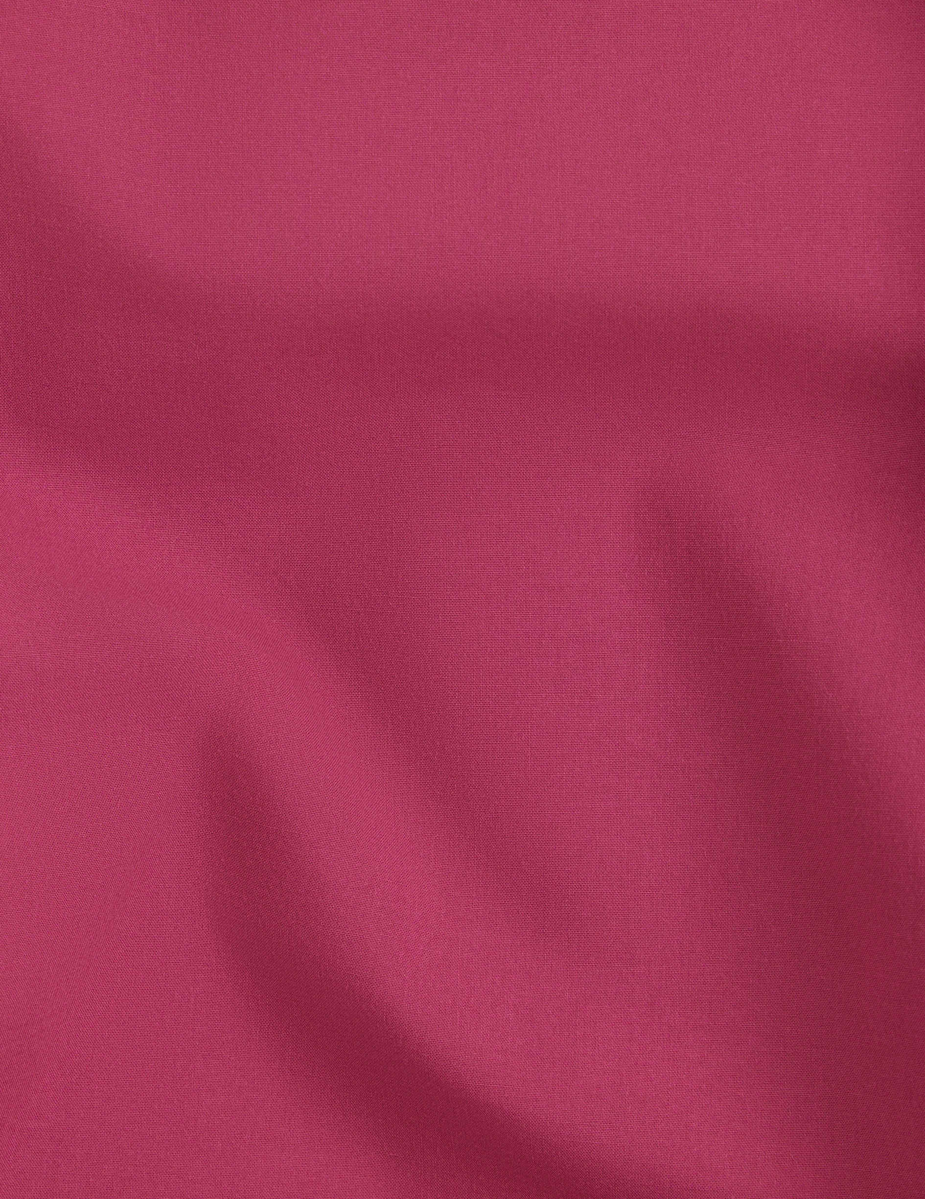 Fuchsia pink delina oversized shirt - Poplin