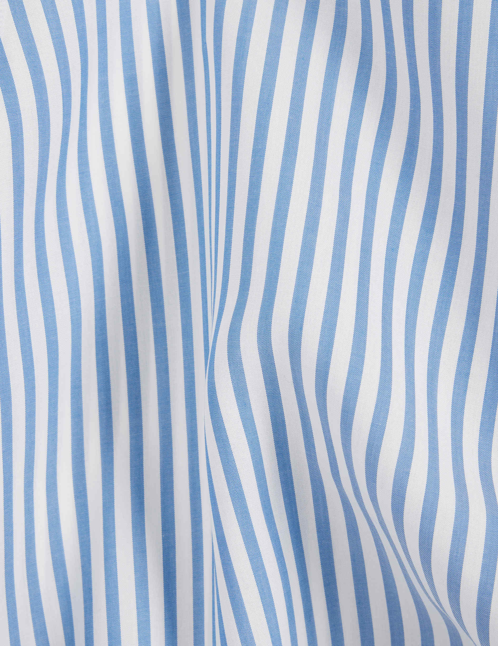 Blue striped mathilde oversize shirt - Lyocell