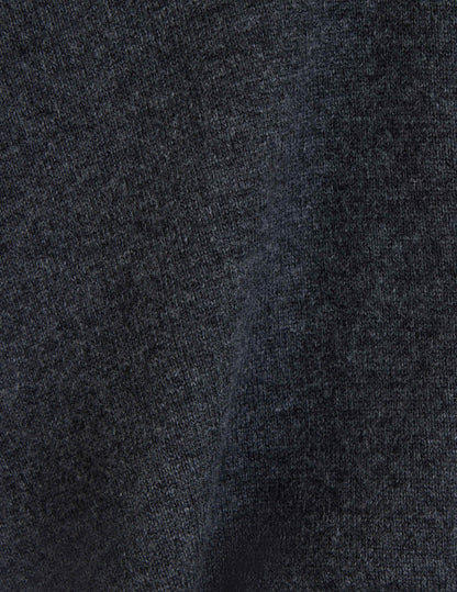 Dark grey wool and cashmere Ginnie jumper