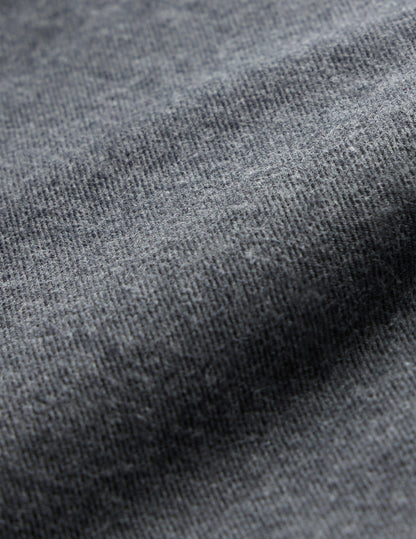 Carl shirt in gray cashmere cotton