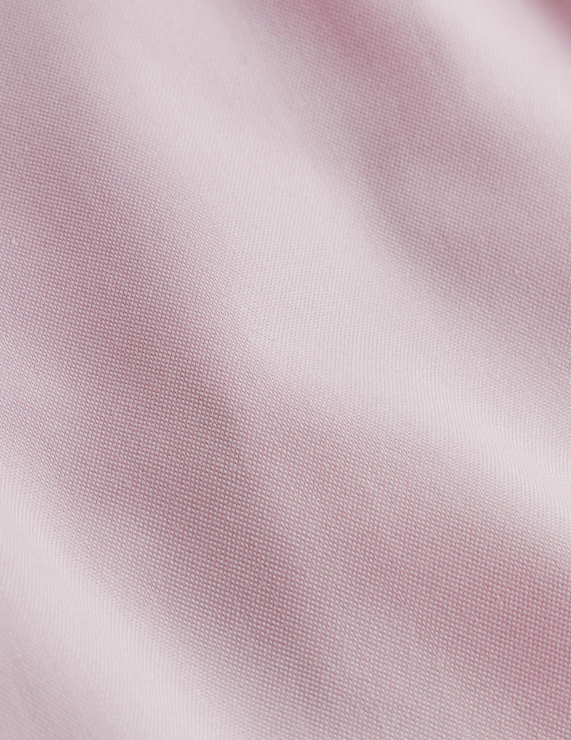 Semi-fitted pink shirt - pin point - Figaret Collar