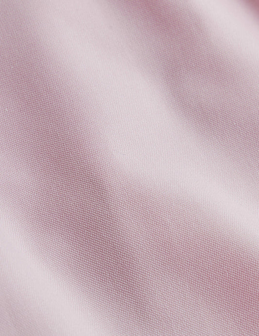 Chemise semi-ajustée rose