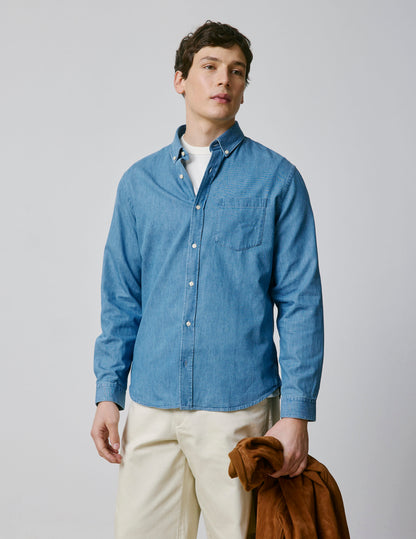 blue denim Gabriel shirt